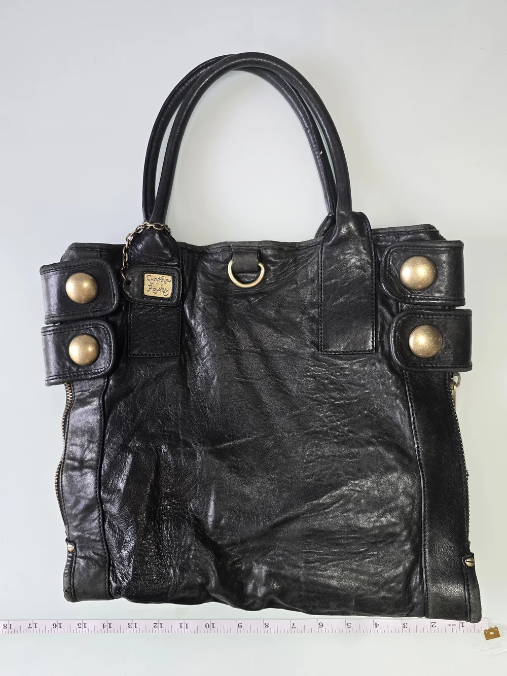 Cynthia Rowley Soft Lamb Leather Hobo Tote